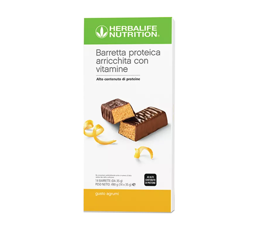 Protein Bar Enriched with Vitamins - 14 Bars 